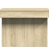 Couchtisch Sonoma-Eiche 80x55x40 cm Holzwerkstoff