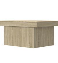 Couchtisch Sonoma-Eiche 80x55x40 cm Holzwerkstoff