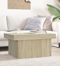 Couchtisch Sonoma-Eiche 80x55x40 cm Holzwerkstoff