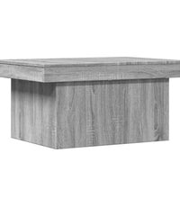 Couchtisch Grau Sonoma 80x55x40 cm Holzwerkstoff