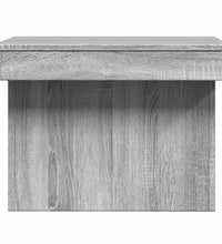 Couchtisch Grau Sonoma 80x55x40 cm Holzwerkstoff