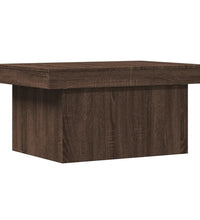 Couchtisch Braun Eichen-Optik 80x55x40 cm Holzwerkstoff