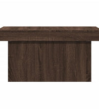 Couchtisch Braun Eichen-Optik 80x55x40 cm Holzwerkstoff