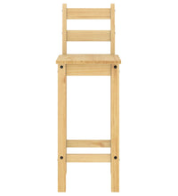 Barstühle 2 Stk. Massivholz Kiefer