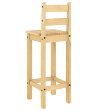 Barstühle 2 Stk. Massivholz Kiefer