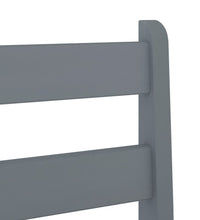 Barstühle 2 Stk. Grau Massivholz Kiefer