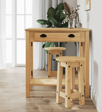 3-tlg. Bar-Set Massivholz Kiefer