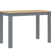 Esstisch Panama Grau 117x60x75 cm Massivholz Kiefer