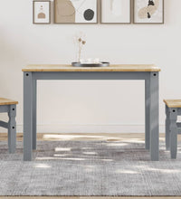 Esstisch Panama Grau 117x60x75 cm Massivholz Kiefer