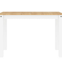 Esstisch Panama Weiß 117x60x75 cm Massivholz Kiefer