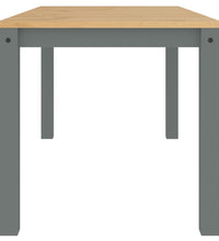 Esstisch Panama Grau 160x80x75 cm Massivholz Kiefer