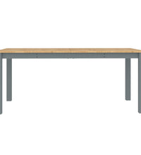 Esstisch Panama Grau 180x90x75 cm Massivholz Kiefer