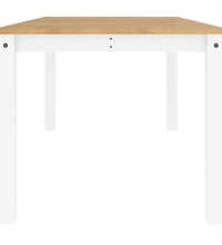 Esstisch Panama Weiß 180x90x75 cm Massivholz Kiefer