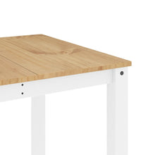 Esstisch Panama Weiß 180x90x75 cm Massivholz Kiefer