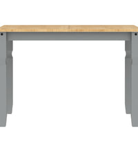 Esstisch Corona Grau 112x60x75 cm Massivholz Kiefer