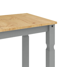 Esstisch Corona Grau 112x60x75 cm Massivholz Kiefer