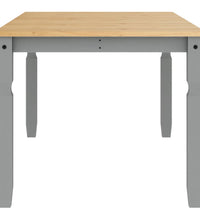 Esstisch Corona Grau 180x90x75 cm Massivholz Kiefer