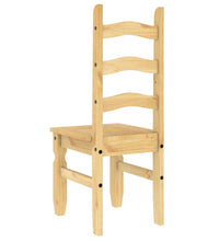 Essstühle 2 Stk. Corona 42x47x107 cm Massivholz Kiefer
