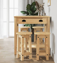 5-tlg. Bar-Set Massivholz Kiefer