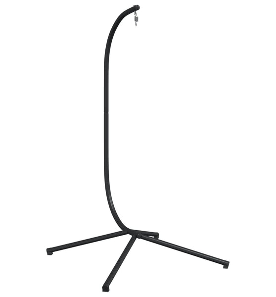 Hängesessel-Gestell Schwarz Stahl
