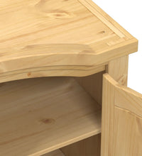 Kleiderschrank Corona 151,5x52x170 cm Massivholz Kiefer