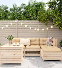 5-tlg. Garten-Sofagarnitur Massivholz Kiefer