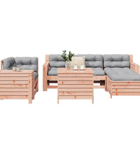 7-tlg. Garten-Sofagarnitur Massivholz Douglasie