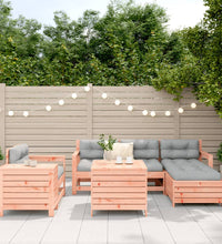 7-tlg. Garten-Sofagarnitur Massivholz Douglasie