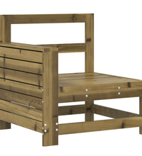 7-tlg. Garten-Sofagarnitur Kiefernholz Imprägniert