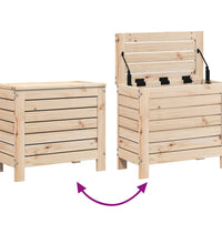 7-tlg. Garten-Sofagarnitur Massivholz Kiefer