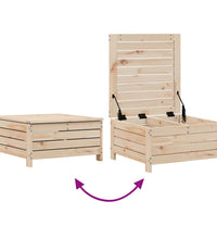 8-tlg. Garten-Sofagarnitur Massivholz Kiefer