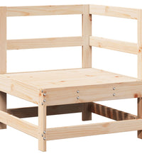 7-tlg. Garten-Lounge-Set Massivholz Kiefer