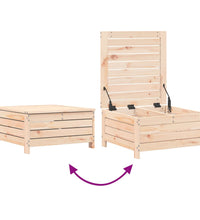 9-tlg. Garten-Sofagarnitur Massivholz Kiefer