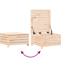 6-tlg. Garten-Sofagarnitur Massivholz Kiefer