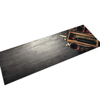 Küchenteppich Waschbar Weinflasche 60x180 cm Samt