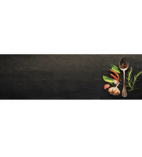 Küchenteppich Waschbar Gewürze 45x150 cm Samt