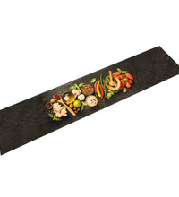 Küchenteppich Waschbar Gewürze 60x300 cm Samt