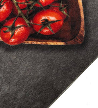 Küchenteppich Waschbar Kochen 45x150 cm Samt