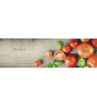 Küchenteppich Waschbar Tomaten 45x150 cm Samt