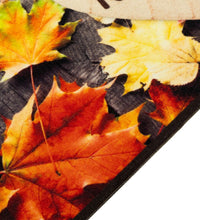 Küchenteppich Waschbar Herbst 60x180 cm Samt