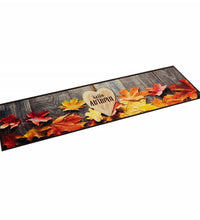 Küchenteppich Waschbar Herbst 60x300 cm Samt