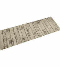 Küchenteppich Waschbar Zaun 45x150 cm Samt