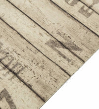Küchenteppich Waschbar Zaun 45x150 cm Samt