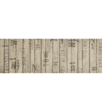 Küchenteppich Waschbar Zaun 60x180 cm Samt