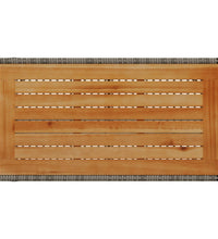 4-tlg. Garten-Sofagarnitur mit Kissen Grau Poly Rattan