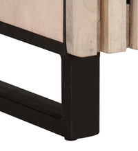 Sideboard 3 Stk. 60x34x75 cm Massivholz Mango