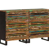 Sideboard 2 Stk. 60x34x75 cm Massivholz Akazie