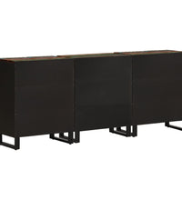 Sideboard 3 Stk. 60x34x75 cm Massivholz Akazie