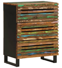 Sideboard 3 Stk. 60x34x75 cm Massivholz Akazie