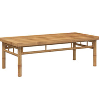 Couchtisch 110x55x35 cm Bambus